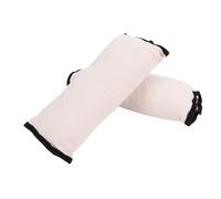 GOTOTOP Juego de 2 Almohadas Beige para Cinturón de Seguridad para Niños, Funda Suave para Cinturón de Seguridad para Viajes en Coche, Protege a los Niños de las Molestias
