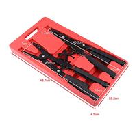 GOTOTOP Juego de Alicates para Anillos de Seguridad, Acero Tratado Térmicamente con Puntas Extraíbles, Diseño Compensado para Reparación de Automóviles y Motocicletas