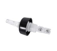 GOTOTOP Juego de Boquilla para Verter Licor Medido, Paquete de 3 Vertedores de Botellas de Plástico, 30 Ml, Dosificación Medida Automáticamente con Tapas Antipolvo para Botellas Estándar, Bares