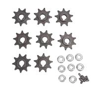 GOTOTOP Juego de Piñones de Hierro Resistentes Al Desgaste de 9 Dientes para Mini Bicicletas de Bolsillo y Scooters Eléctricos, Rendimiento Estable para Entusiastas del Bricolaje