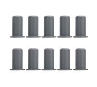 GOTOTOP Kit de Enrutamiento de Cables Juego de Ojales de Pared de Silicona con 10 Casquillos Pasantes para Cables de 0,75 Pulgadas, Cubierta de Orificio de Entrada de de 38 X 26 Mm para Enrutamiento