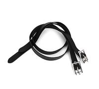 GOTOTOP - Pinzas de Piel, 1 par de 50 cm, alargan Las Correas de equitación con Hebilla de Acero Inoxidable, Accesorios para Herramientas