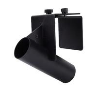 GOTOTOP Soporte para Caña de Pescar en Hielo, Construcción Resistente de Acero Al Carbono, Fácil Instalación con 2 Tornillos, Diseño Estable para Entusiastas de la Pesca