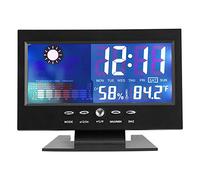 GOTOTOP Termómetro de habitación, termómetro Digital higrómetro, medidor de Humedad de Temperatura de Monitor Interior con Pantalla Grande para habitación, hogar, Oficina, guardería, Navidad