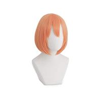 Gotoubun no Hanayome Nakano Yotsuba Orange Peluca Corta Traje de Cosplay Pelo Sintético Resistente al Calor Mujeres Cosplay Pelucas