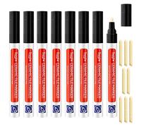 GOTRUST 8 Rotulador de Pared para Lechada, Negro Rotulador de Pintura para Azulejos, bolígrafo para restaurar, Rotulador para Juntas de Azulejos, Bolígrafo sellador para baños, cocina