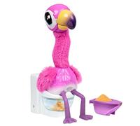Gotta Go Flamingo de Little Live Pets | Peluche Interactivo Que Come, Canta, Baila, Hace popó y Habla (Pilas Incluidas). A Partir de 4 años
