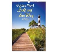 Gottes Wort - Licht auf dem Weg 2024: Wandkalender