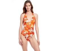 Gottex Mujer Standard Amore Halter Deep Plunge One Piece, Spice, 46