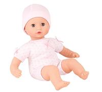 Gotz 1320590 Muffin To Dress Girl - Muñeca de cuerpo blando (33 cm, sin pelo y ojos azules para dormir) - Adecuado para niños de más de 18 meses , color/modelo surtido