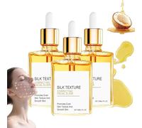 Gou-da Silk Body Oil,Perfume Body Bath Oil,Refresshing Non-greasy Face and Body Essence Oil for All Skin Types,Infused with Coconut Oil and Vitamina E, Smooth and Hydrated Skin (3 unidades, 30ml)