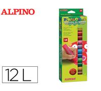 Gouache Alpino en Barra Pintacor Caja de 12 Colores Surtidos