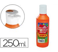 Gouache Escolar Jovi 250 ml Naranja