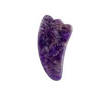 Gouache Roller Y Facial Gua Sha Set Masajeador De Ojos Con Piedra De Jade Y Amatista Natural,tipo 3