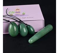 Gouache Stone Yoni Egg Massage Ball Rose Quartz Kegel Exercise Jade Egg Yoni Wand Muscle Tighten Jade Massager-type 1
