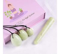 Gouache Stone Yoni Egg Massage Ball Rose Quartz Kegel Exercise Jade Egg Yoni Wand Muscle Tighten Jade Massager-type 6