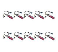 Goufride 10X Mini PCIe a PCI Express 16X Riser para portátil tarjeta gráfica externa BTC Miner MPCIe a tarjeta de ranura PCI-E