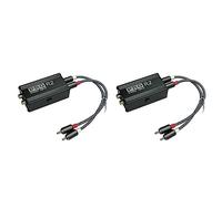 Goufride 2X Aislador de Audio de Bucle de Filtro de Ruido de Audio Supresor de Ruido Aislador Reductor de Ruido de SeñAl de Audio para PC
