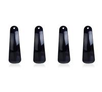 Goufride 4 Piezas 4.7 Pulgadas Calzador Levantador Plastico Antideslizante Negro Flexible