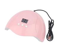 Goufride LáMpara LED UV de 54 W, LáMpara Secadora de UñAs LED de 18 Piezas para Curar Todos los Tipos de Geles de UñAs, Herramienta de Esmalte de UñAs con Temporizador 30S / 60S / 90S