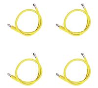 Goufride Manguera de presión media BCD para buceo, regulador de respiración de calibre 2, 4 unidades