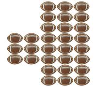 Goufride Rugby de 30 Piezas, Parches Termoadhesivos, Parches para Gorras de Camionero para Ropa, Mochilas, Sombreros