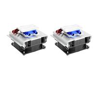 Goufride Sistema de refrigeración termoeléctrico, kit de sistema de refrigeración semiconductor, disipador de calor, enfriador Peltier para agua de 15 litros