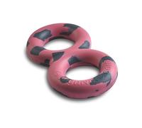 Goughnuts - Juguetes para perros para masticadores agresivos | Juguete de tracción prácticamente indestructible para razas como Pit Bulls y Pastores Alemanes | Juguete resistente para perros | Mediano
