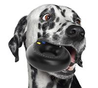 Goughnuts - Mordedor para Perro, Indestructible, para Razas Grandes, Pitbulls, Juguete para Perro Muy Resistente, Negro