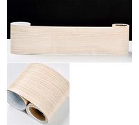 GouieRylin Cenefas adhesivas para paredes baño cocina protector pared antisalpicaduras cocina molduras decorativas para pared Abedul 15cm X 1000cm