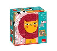 Goula, 9 Cubic Puzzles, Apilable para niños a Partir de 2 años, Multicolor