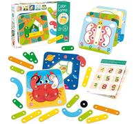 Goula - Colors & Shapes Juguete Preescolar Educativo para Aprender Las Distintas Formas, Colores, números y Letras para niños a Partir de 3 años