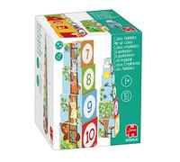 Goula - Cubos apilables bosque, Juego de apilar a partir de 1 año