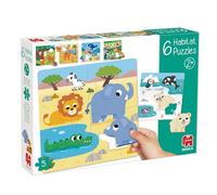 Puzzle Educativo GOULA 6x4 Piezas, 6 Habitat