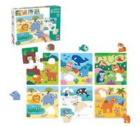 Puzzle Educativo GOULA 6x4 Piezas, 6 Habitat