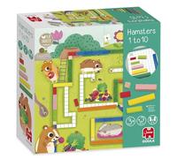 Goula - Hamsters 1-10 - Juego Educativo para Aprender a Contar, Recomendado para niños +3 años, de 2 a 4 Jugadores