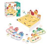 Goula Hidden Chicks - Juego de Memoria y Loto para niños a Partir de 2 años - Fomenta la concentración, la percepción Visual y la Memoria - Encantador Tema de gallinitas - para niñas y niños