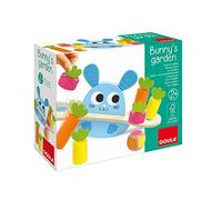 Goula - El jardín de Bunny, Juego de mesa preescolar a partir de 2 años, incluye orejas de fieltro.