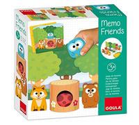 Goula - Memo Friends, Juego de mesa preescolar a partir de 3 años