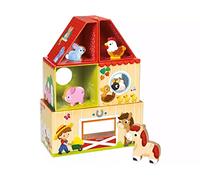 Goula Juguete Preescolar apilable y de construcción para niños y niñas a Partir de 1 años, Varios, 26,5 x 20,5 x 16,3 cm