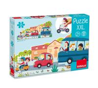 Goula Jumbo - Puzzel XXL Voertuigen - Kinderpuzzel - Kinderen (Importación USA)