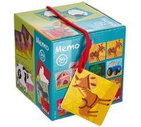 Goula - Memo: Loto Animales Granja, Juego Educativo de Memoria a Partir de 3 años
