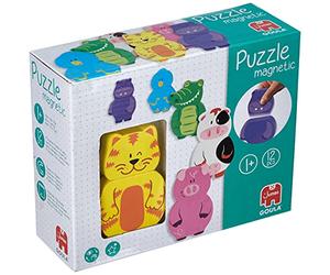 Goula Puzle Magnético Intercambiable - para niños a Partir de 1 año | Puzle magnético Goula intercambiable para niños y niñas a partir de 1 año. Combina las diferentes piezas.