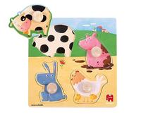 Puzzle de Madera 4 Piezas Animales Quinta Cor - GOULA