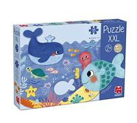 Goula - Puzzle XXL Océano, para niños a Partir de 2 años, puezle Educativo con Piezas Grandes de cartón