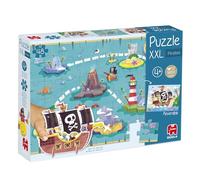 Goula Puzzle XXL Piratas - para niños a Partir de 4 años