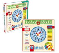 Goula - Reloj y Calendario en alemán, Material Educativo (Diset 51309)