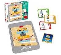 Goula- Robot Mix - Juego Preescolar Educativo a Partir de 3 años