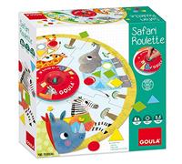 Goula, Safari Roulette, Juego de Mesa Preescolar a Partir de 3 años, Multicolor