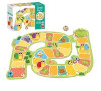 Goula Snail Race - Carrera de Caracoles, Juego de Mesa para Niños a Partir de 3 Años - Cooperativo o Competitivo con Figuras de Madera y Dado - Aprendizaje de Números y Estrategia para Niñas y Niños